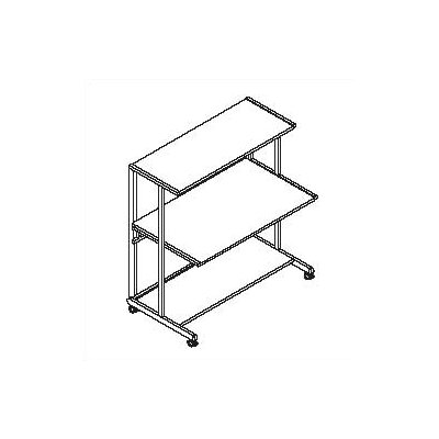 Mayline Group NetStart LAN Support Stations: 48" W LAN Station