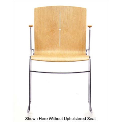 Source Seating Zag Stacking Chair (Arc with Line and Seat Pad)