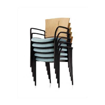 Source Seating Cache In Stacking Chair (Finished Wood)