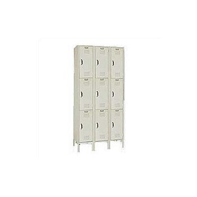 Republic Quick Ship: Box Locker - Triple Tier - 3 Sections (Unassembled)