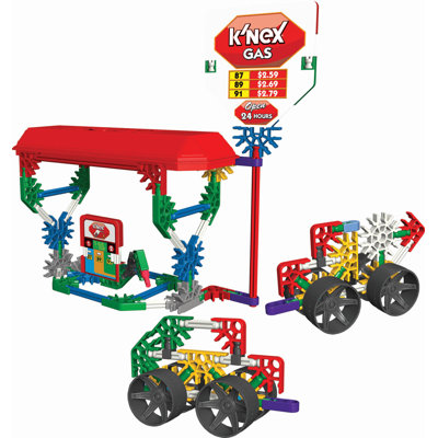 K'NEX Classics Gas Station Building Set
