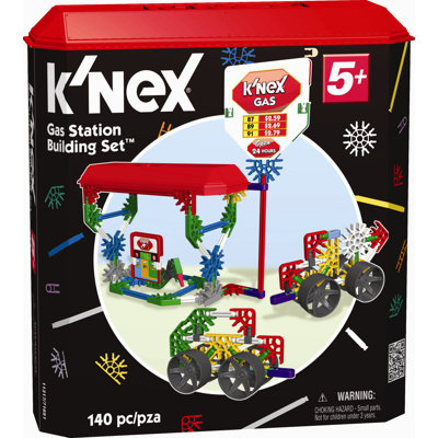 K'NEX Classics Gas Station Building Set