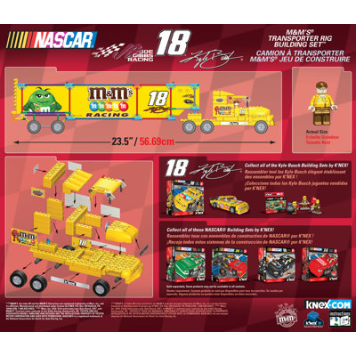 K'NEX M&M Transporter Rig Building Set