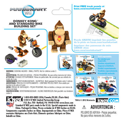 K'NEX Nintendo Donkey Kong and Standard Bike Building Set