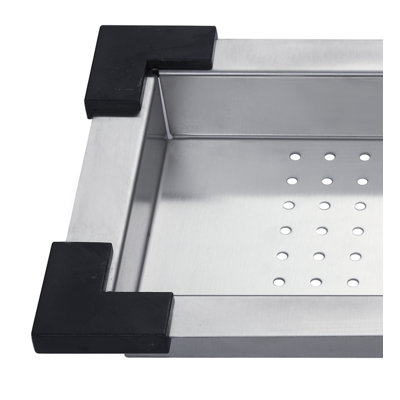 Kraus Stainless Steel 16.5" Colander for Kitchen Sink