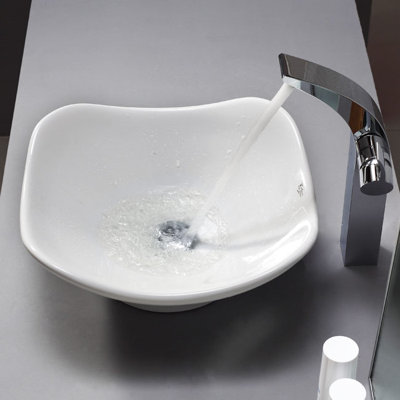 Kraus Bathroom Combos Single Hole Waterfall Illusio Faucet with Single Handle