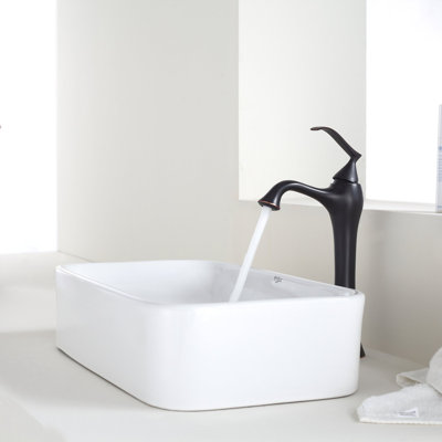 Kraus Bathroom Combos Single Hole Ventus Faucet with Single Handle