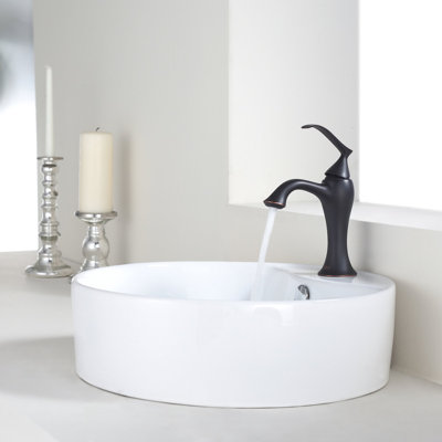 Kraus Bathroom Combos Single Hole Ventus Faucet with Single Handle