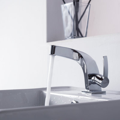 Kraus Bathroom Combos Single Hole Typhon Faucet with Single Handle