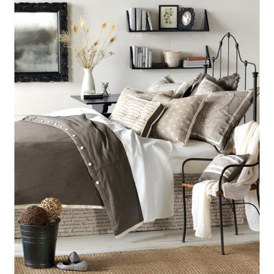 Eastern Accents Daphne Polyester Grenoble Boxed and Tufted Bolster