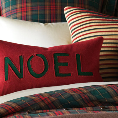 Eastern Accents Home For The Holidays Noel Decorative Pillow