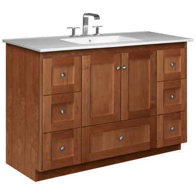 Strasser Woodenworks Simplicity 49" Bathroom Vanity
