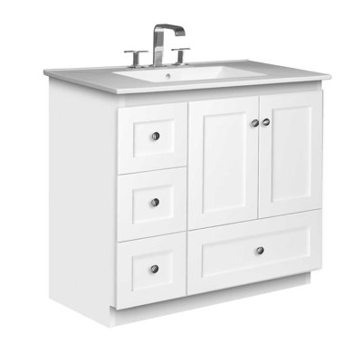 Strasser Woodenworks Simplicity 37" Bathroom Vanity