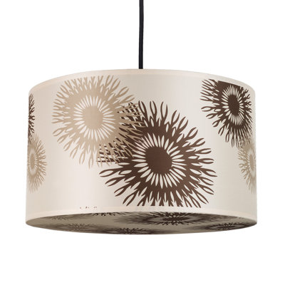 Lights Up! Meridian 1 Light Medium Drum Pendant