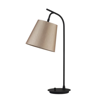 Lights Up! Walker Table Lamp in Powder Coated Black