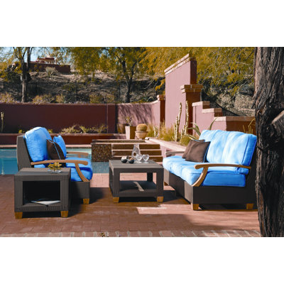 Three Birds Casual Ciera Deep Seating Group with Cushions