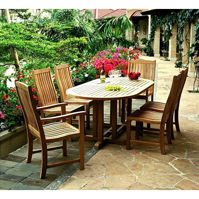 Three Birds Casual Camden Oval Dining Table
