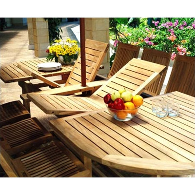 Three Birds Casual Chelsea Oval Extension Dining Table