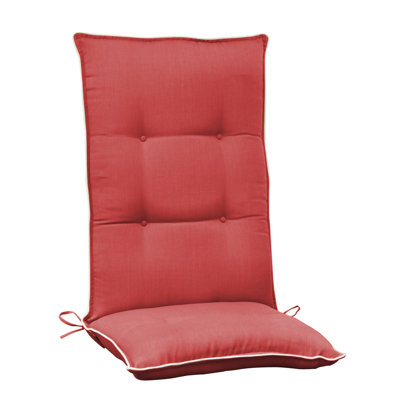 Arbora Teak Accent High Back Chair Cushion (Set of 2)