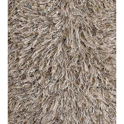 Chandra Rugs Beige Shag Floor Pillows