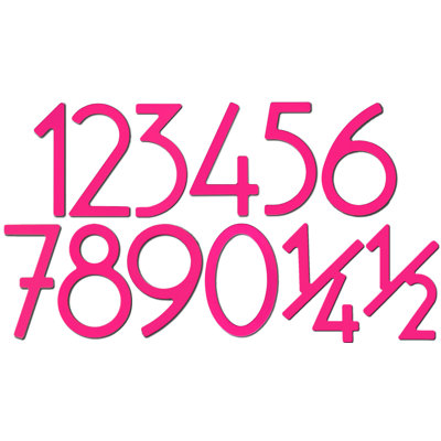 HouseArt 5" House Numbers