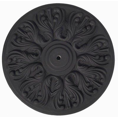 Galtech International 75 Pound European Design Cast Iron Umbrella Base