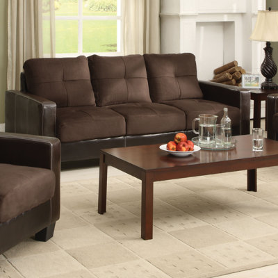 Hokku Designs Townsend and Leatherette Sofa