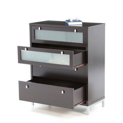 Hokku Designs Grove Modern 4 Drawer Chest