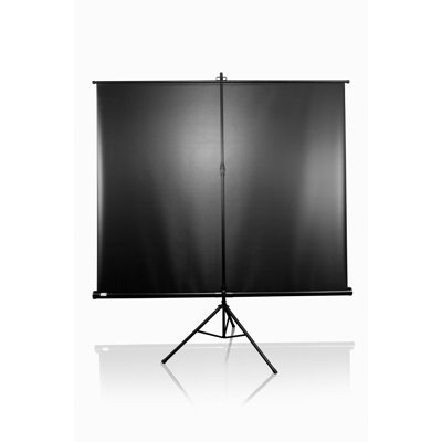 Elite Screens Tripod Pro Portable MaxWhite 99" Projection Screen in Black Case
