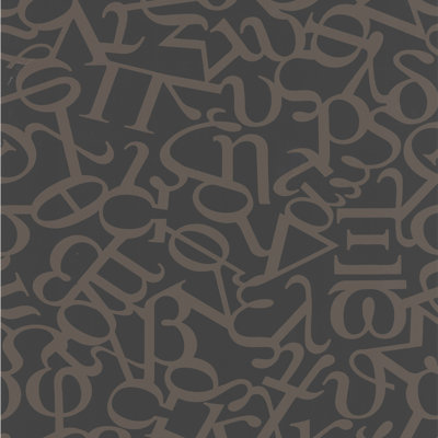 Graham & Brown Alphabet Wallpaper by Basso & Brooke