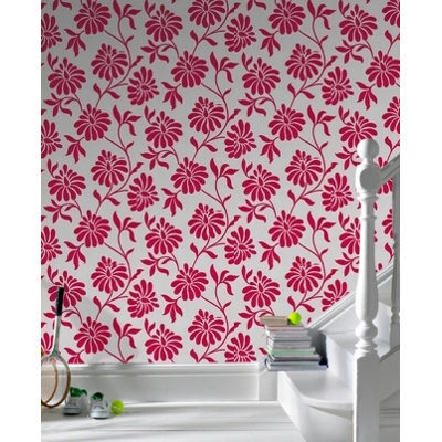 Graham & Brown Barbara Hulanicki Flock Ophelia Wallpaper