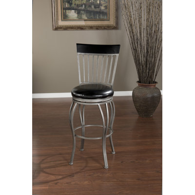 American Heritage Torrance Bonded Leather Stool