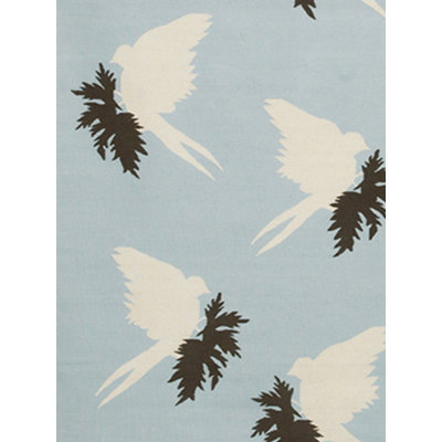 Thomas Paul Flat-weave Dhurrie Ponder/Cream Swallows Rug