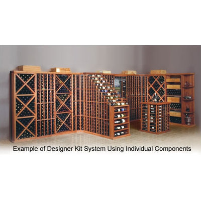 Wine Cellar Innovations Designer Series Diamond 212 Bottle Wine Rack