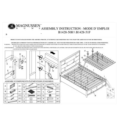 Magnussen Furniture Nova Platform Bedroom Collection