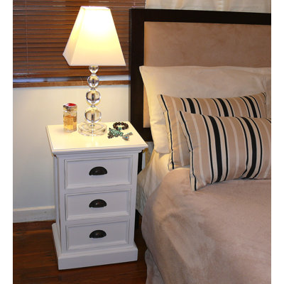Infinita Corporation Halifax 3 Drawer Nightstand