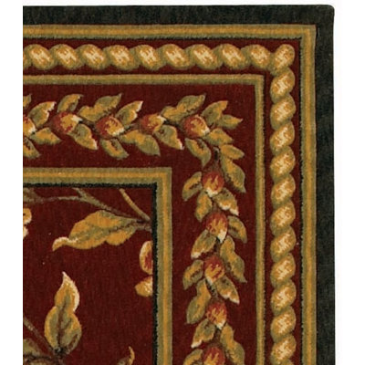 Couristan Royal Luxury Winslow Bordeaux Rug