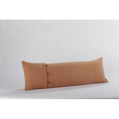 Coyuchi Herringbone Organic Wool Decorative Pillow