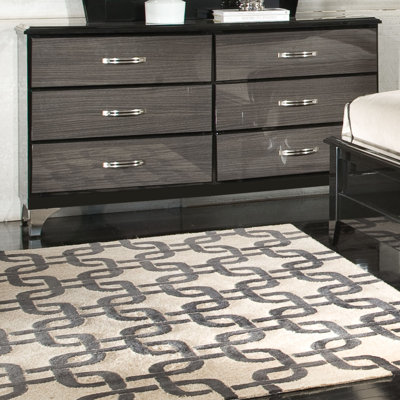 Decker 6 Drawer Standard Dresser