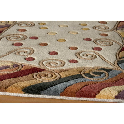 Momeni New Wave Beige Rug