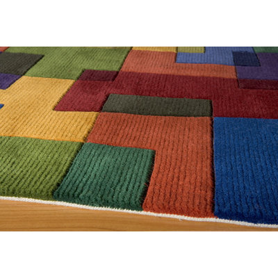 Momeni New Wave IV Multi Rug