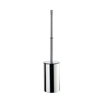 Smedbo Outline Lite Toilet Brush with Movable Lid in Polished Chrome