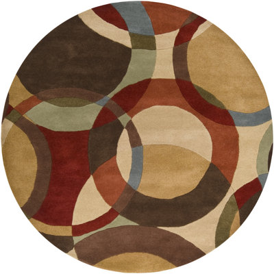 Surya Rug Forum Chocolate/Red Rug