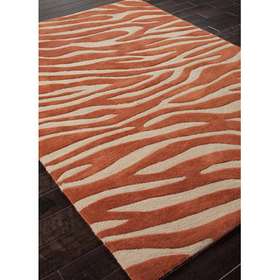 Jaipur Rugs Brio Red/Orange Animal Print Rug