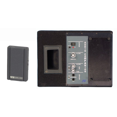 AmpliVox Sound Systems Wireless Powered Dual Speaker