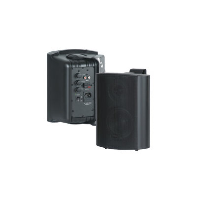 AmpliVox Sound Systems Wireless Powered Dual Speaker