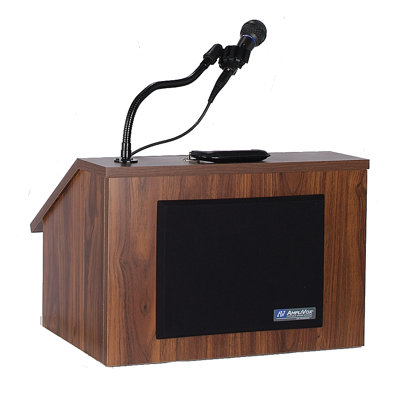 AmpliVox Sound Systems EZ Folding Lectern with Carrying Case