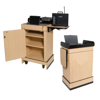 AmpliVox Sound Systems Multimedia Computer Lectern