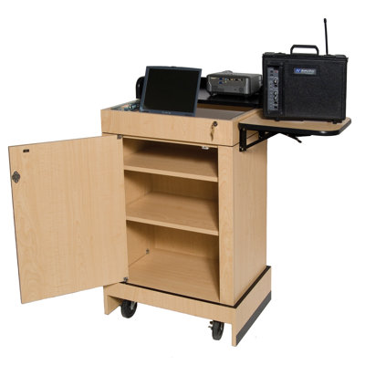 AmpliVox Sound Systems Multimedia Computer Lectern
