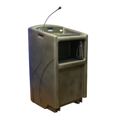 AmpliVox Sound Systems Pinnacle Full Height Lectern